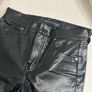 Veronica Beard faux leather pants